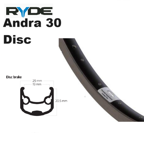 Ryde Andra 40 - Disc - 622 