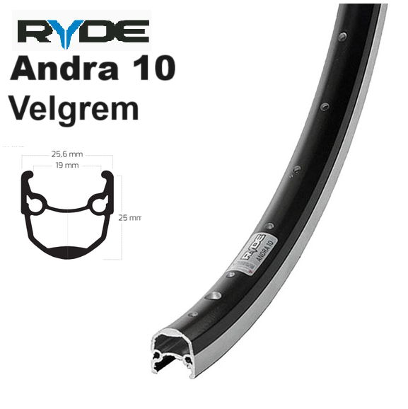 Ryde Andra 10 - Velgrem 20"