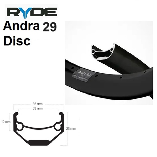 Ryde Andra 25 - Disc - 584 